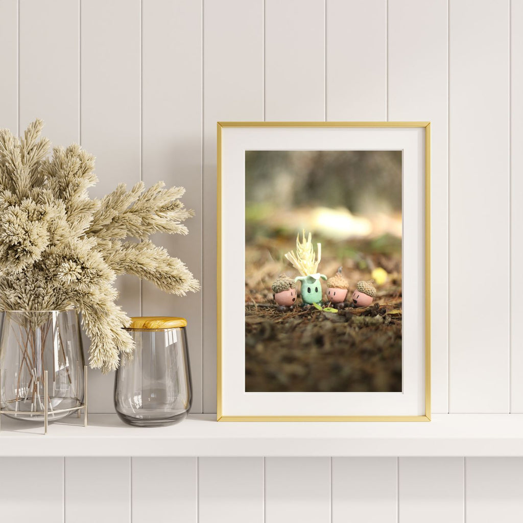 Acronies and Huskley Find a Sprout 8x10