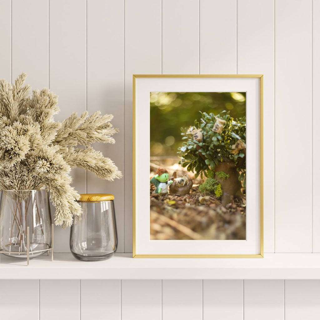 Clove Receives a Blessing from the Great Tomiki Tree 8x10