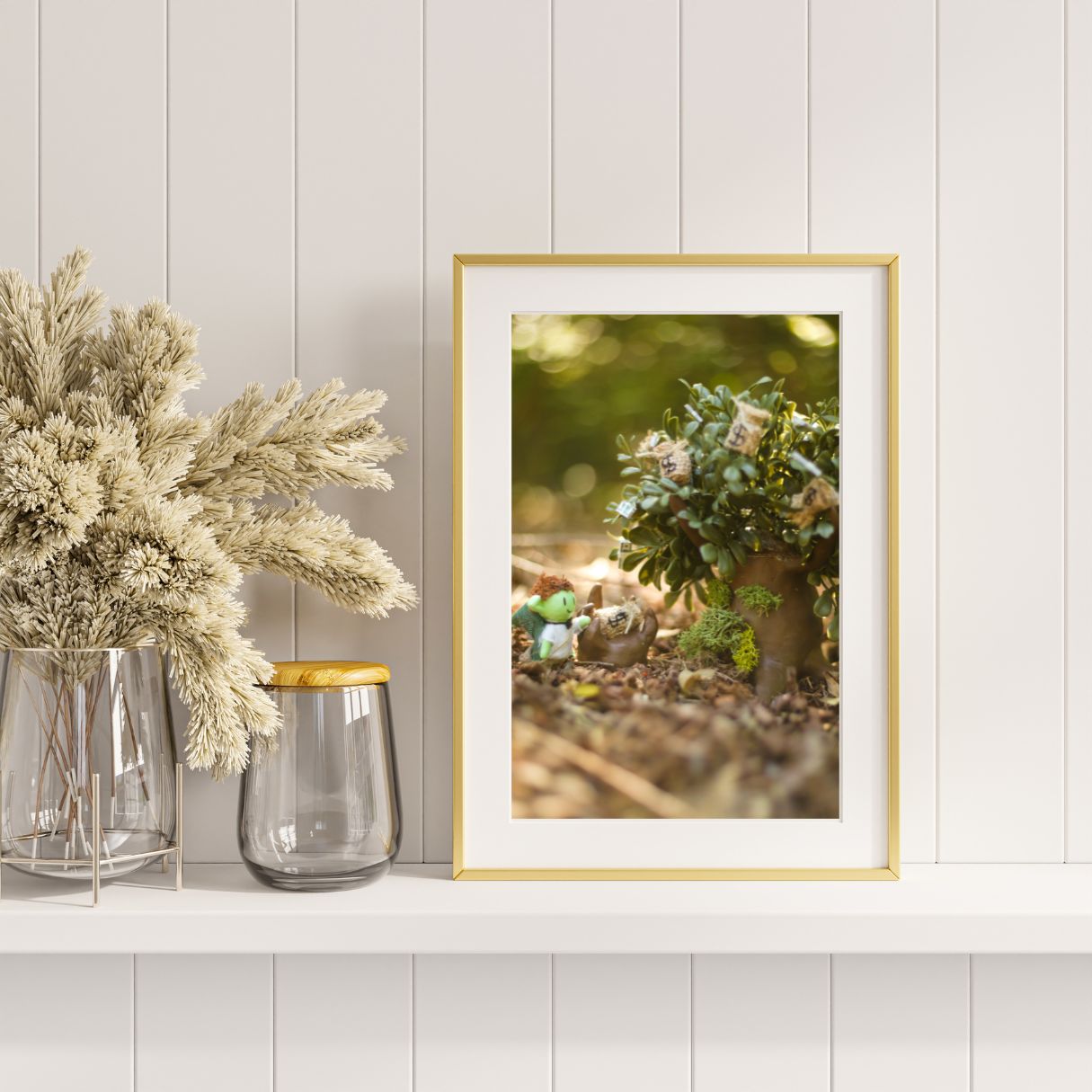 Clove Receives a Blessing from the Great Tomiki Tree 8x10