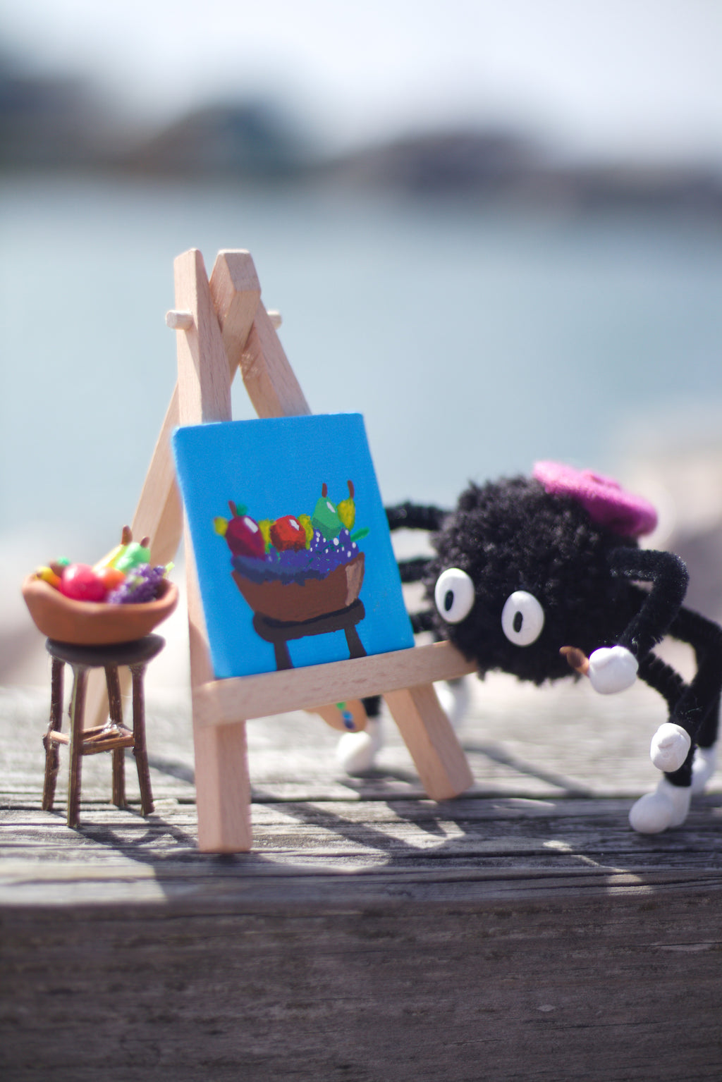 Susuwartist Paints a Bowl of Fruit 8x10