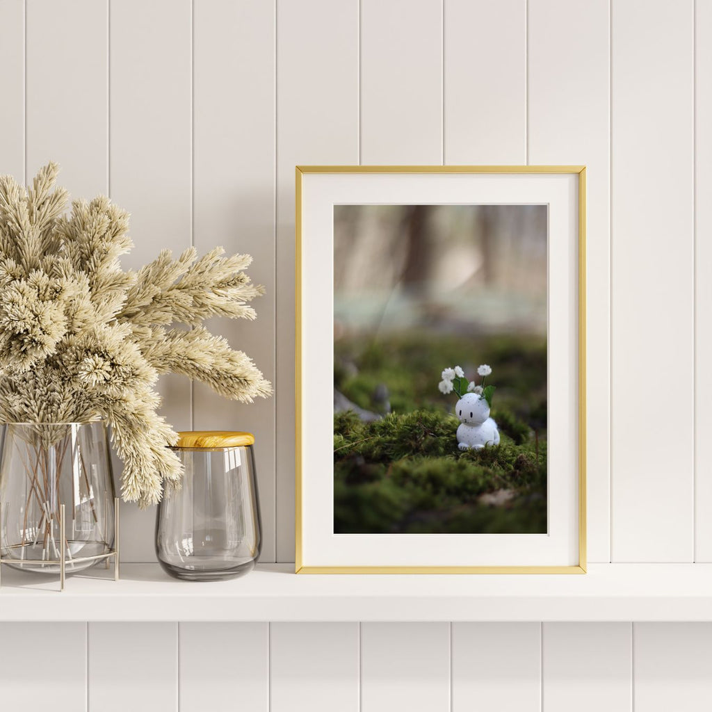 Jackalace Resting in Moss 8x10