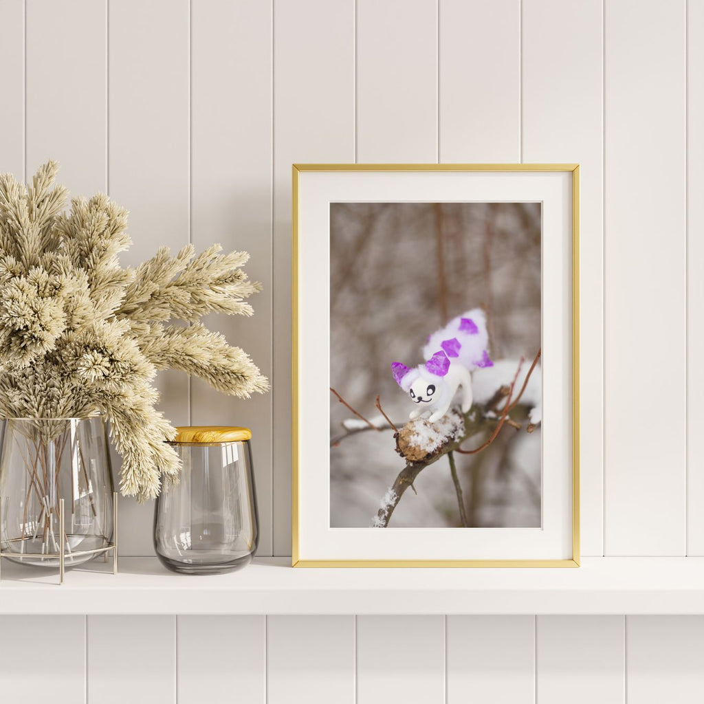 Kitstal on a Branch 8x10