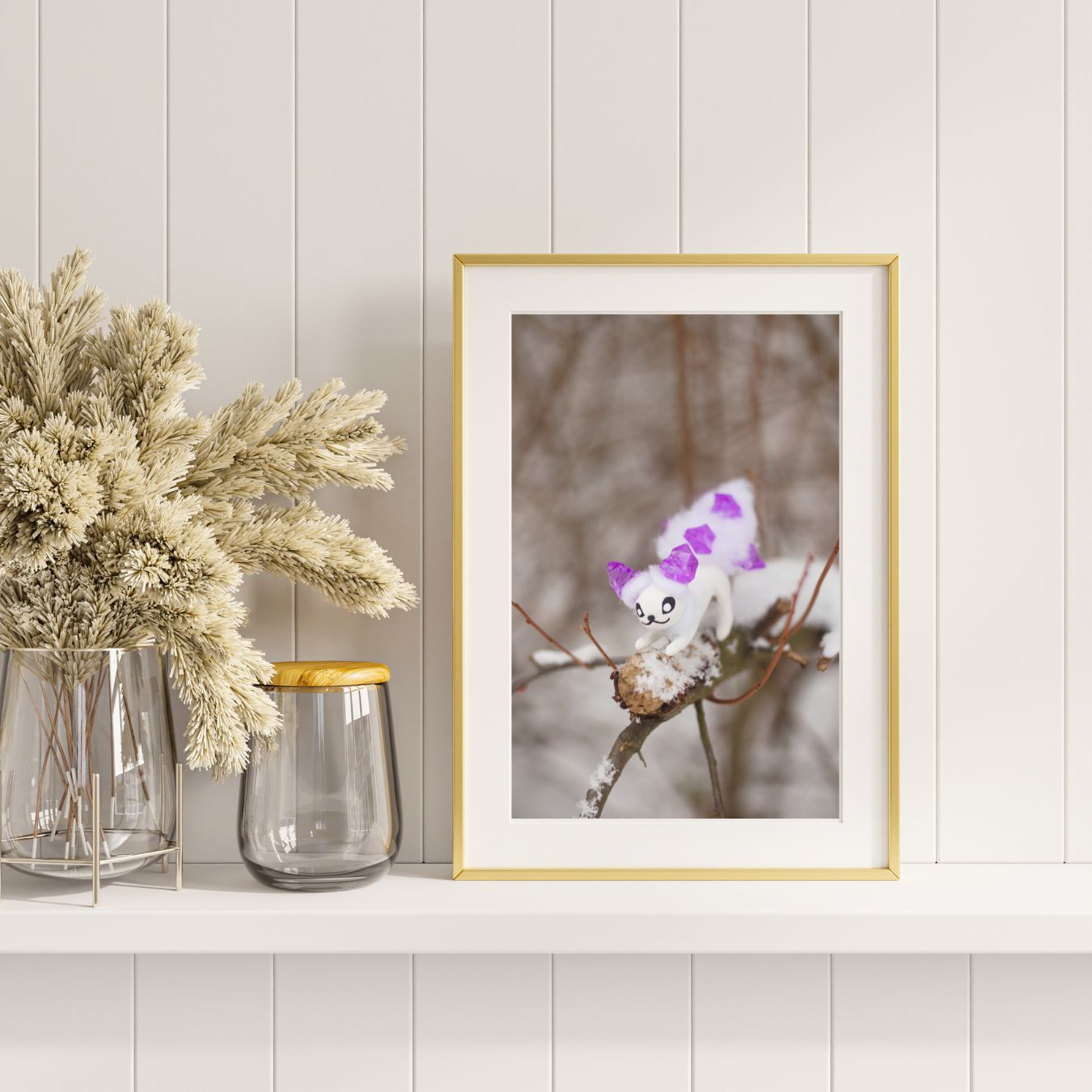 Kitstal on a Branch 8x10