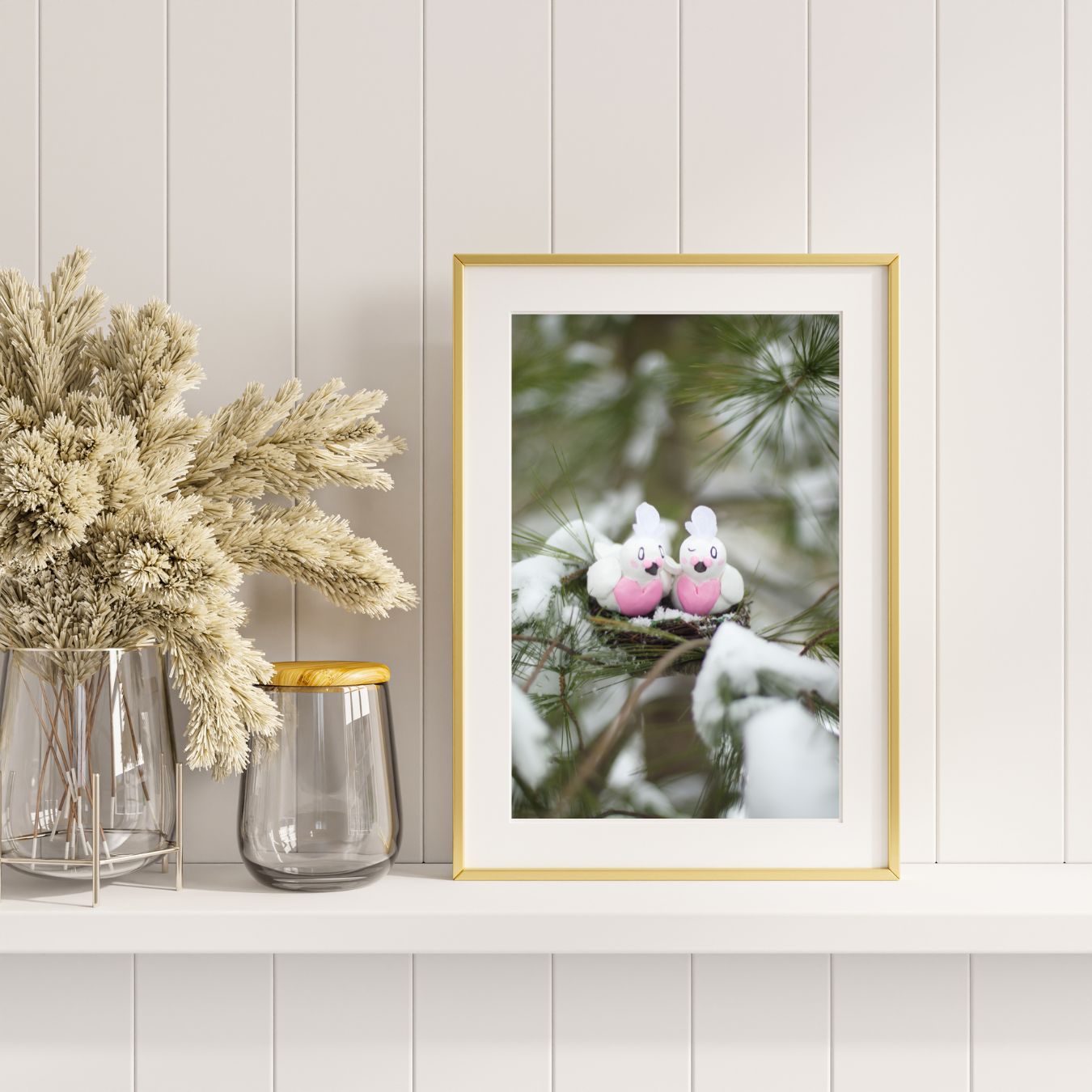 LoviDovis Nesting in Winter 8x10