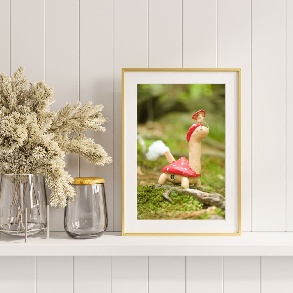 Shroomp Riding Mushoustoise 8x10