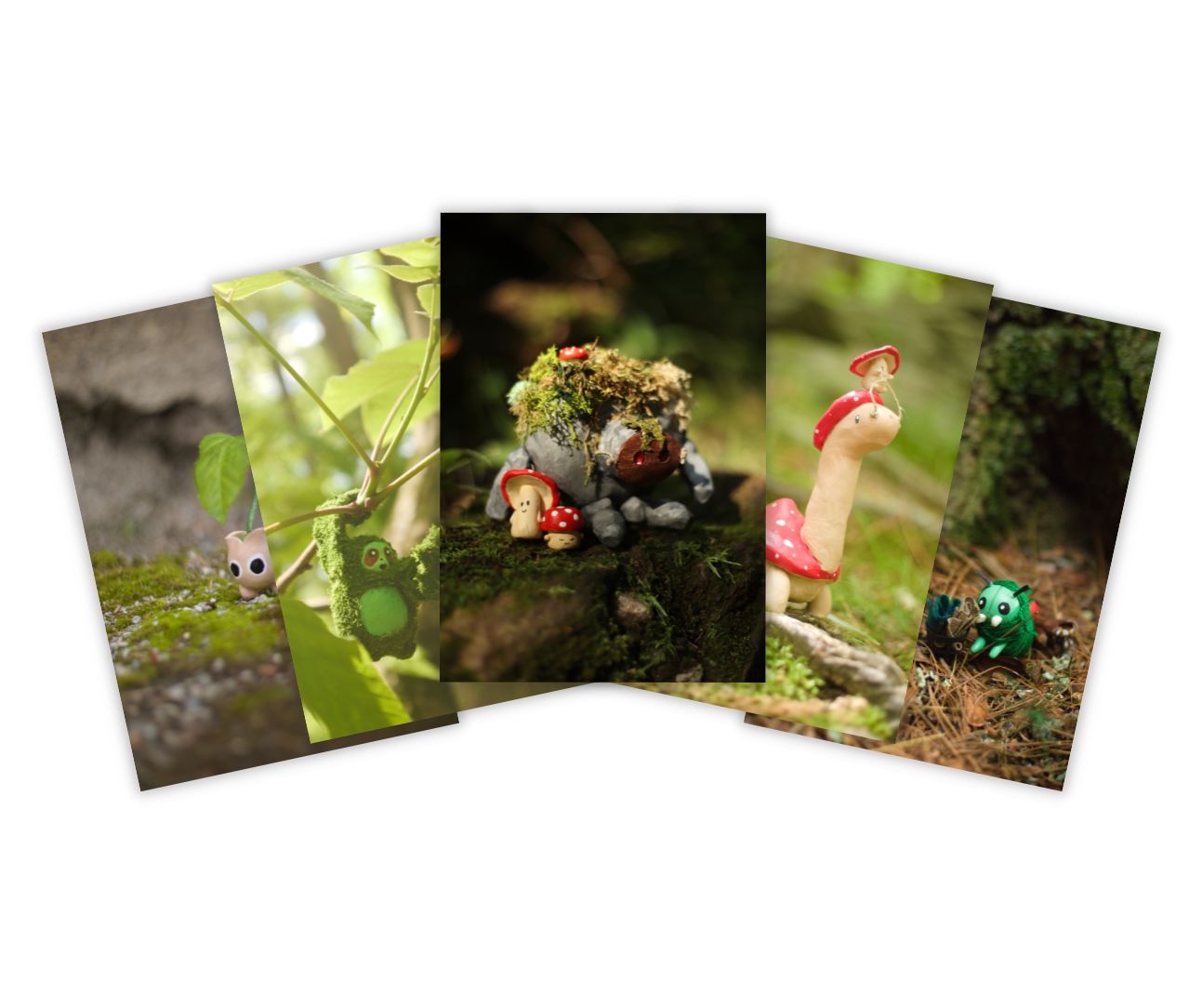 Summer Forest Collection Postcards
