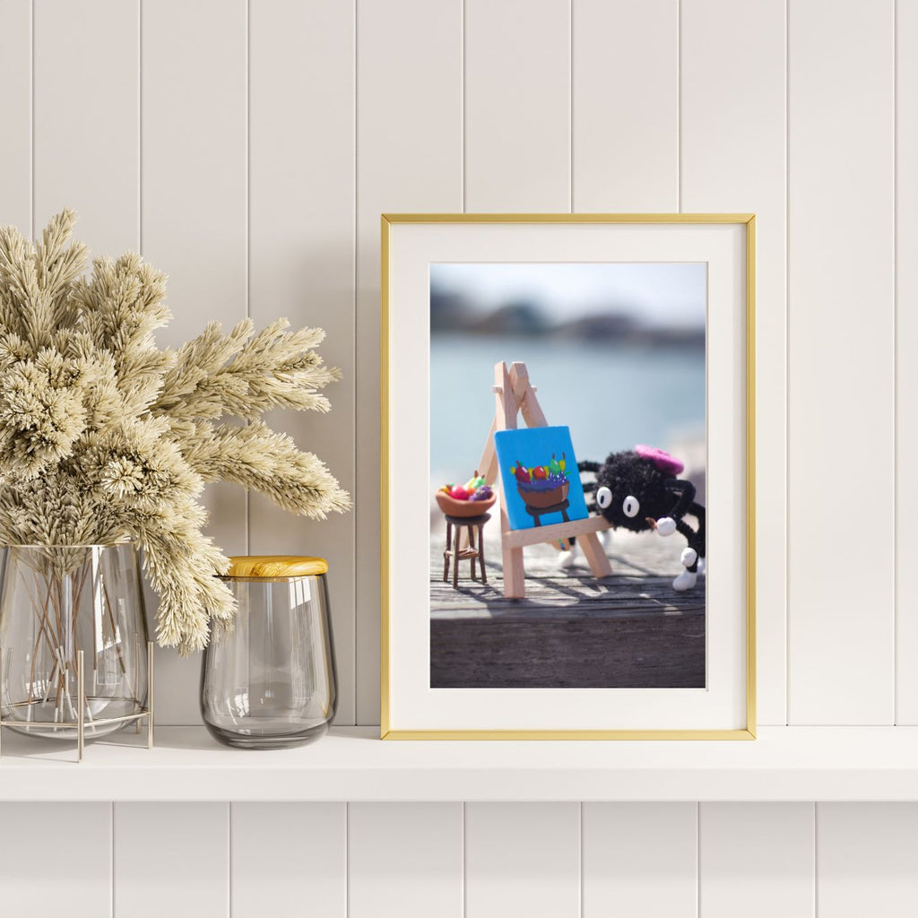 Susuwartist Paints a Bowl of Fruit 8x10