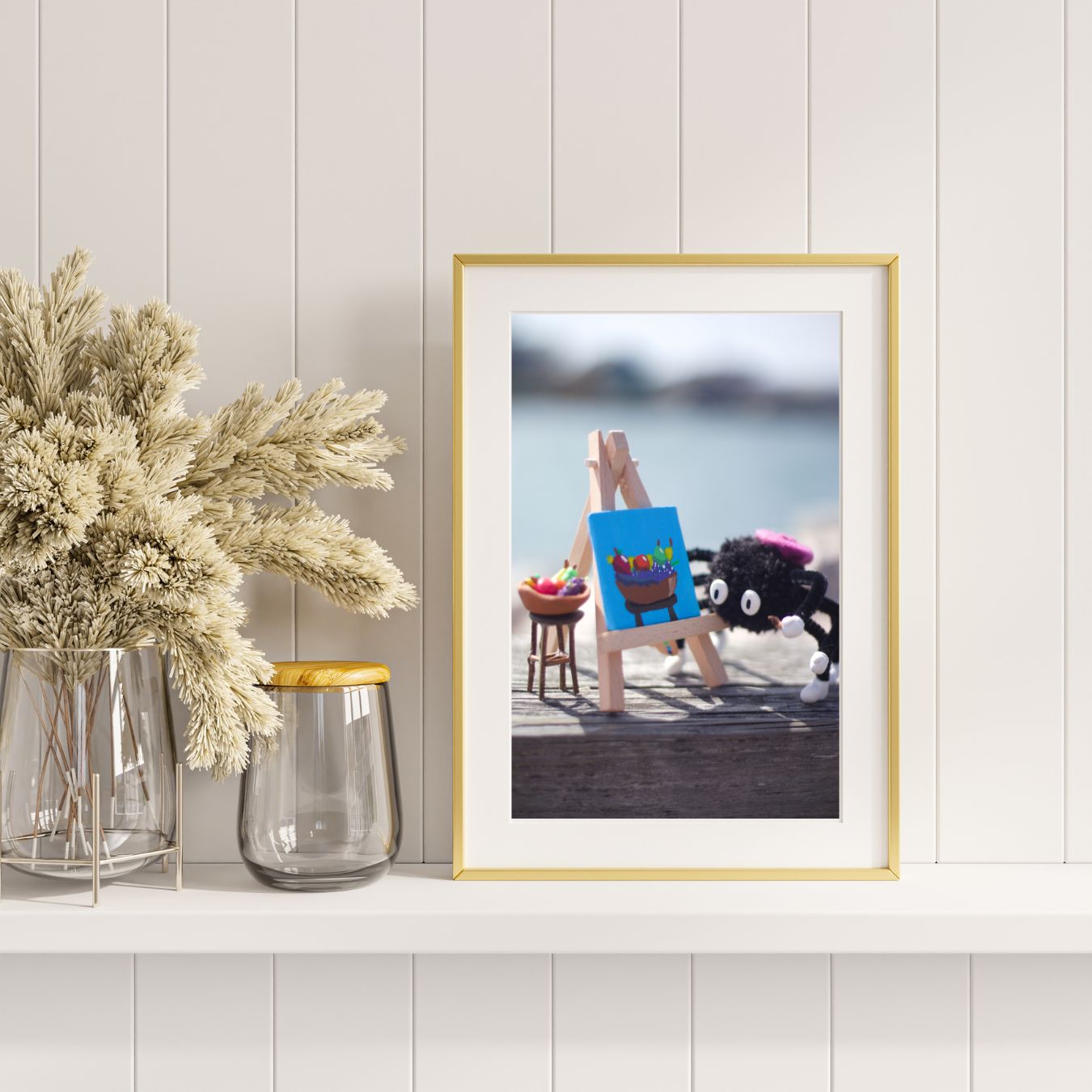 Susuwartist Paints a Bowl of Fruit 8x10