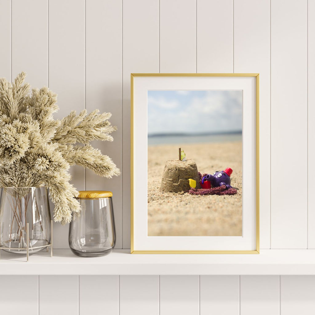 Tentasculpt Builds a Sandcastle 8x10