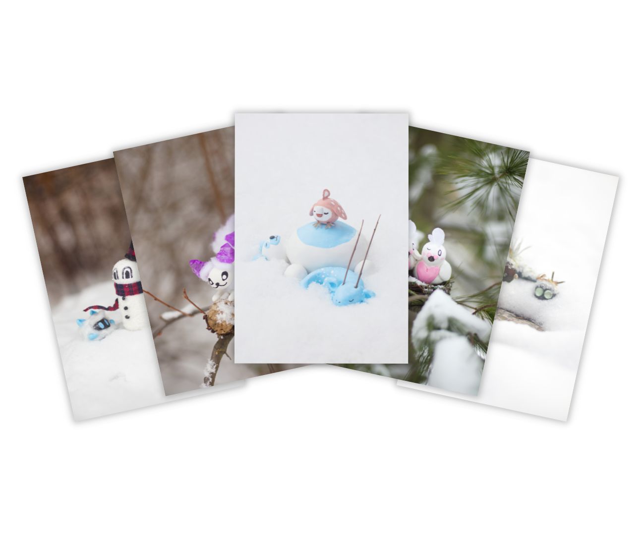 Winter Collection Postcards
